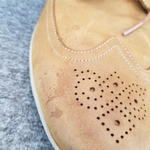 ✅Rockport Truealk Zero Brown Leather Wingtip Oxford Shoes Mens 13 Casual Comfort - Picture 6 of 11